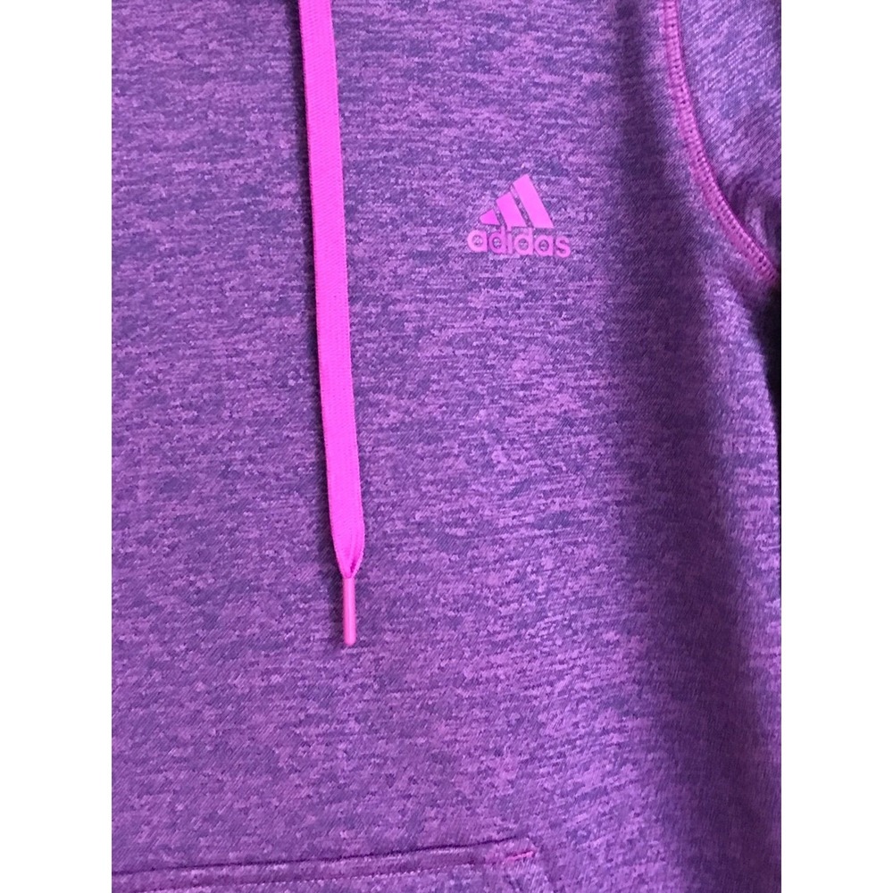 Adidas‎ purple pullover hoodie sweatshirt womens  medium